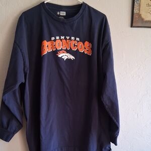 Denver Broncos Navy Sweatshirt